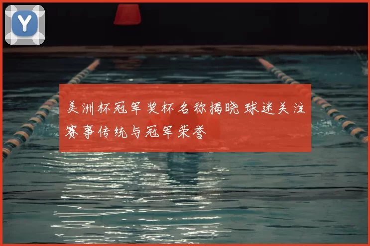 美洲杯冠军奖杯名称揭晓 球迷关注赛事传统与冠军荣誉